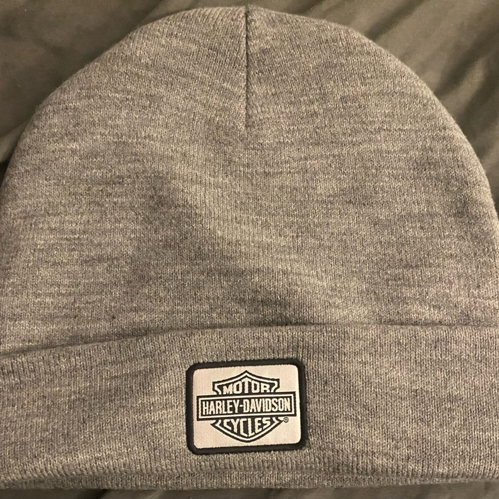 Harley-Davidson Classic Gray Knit Hat